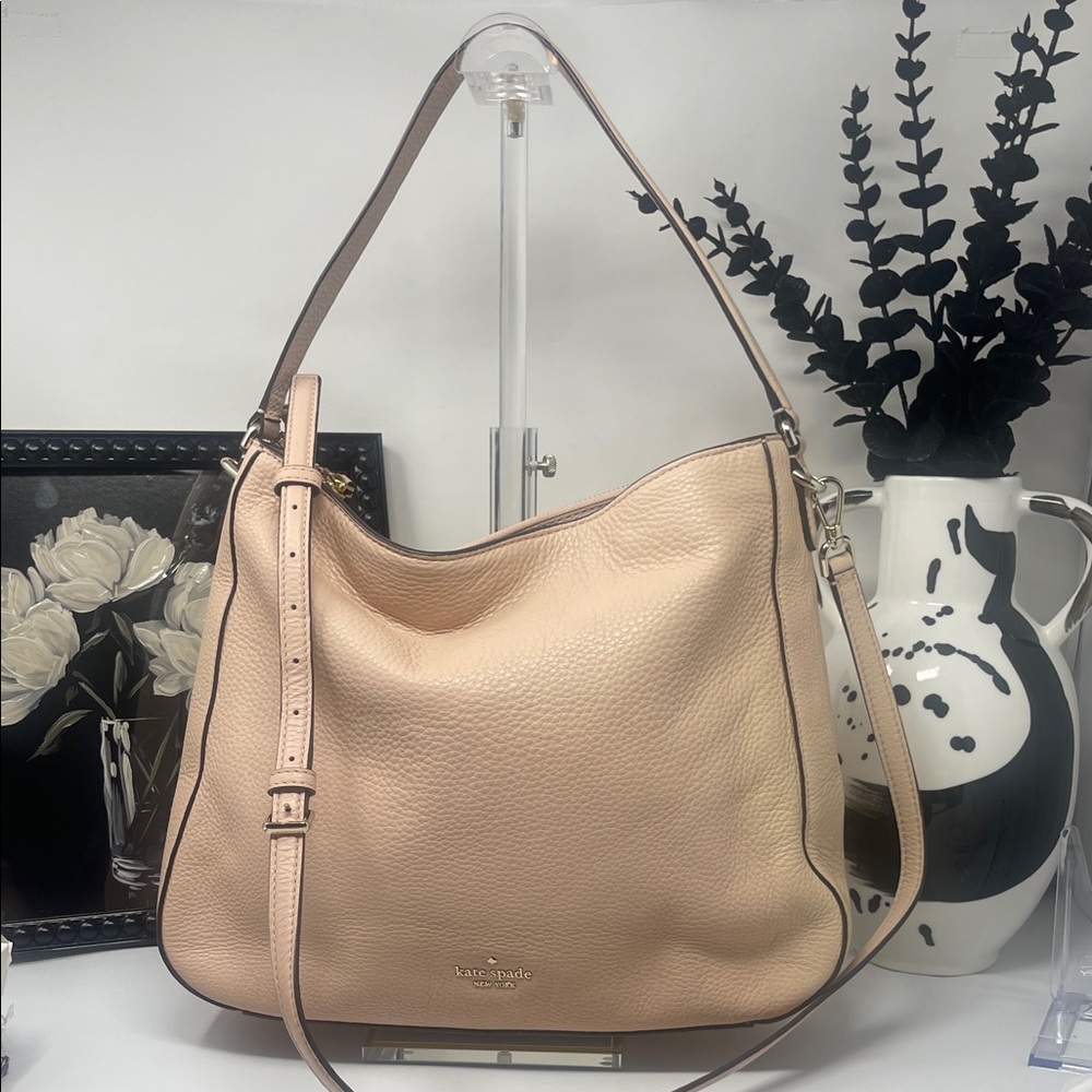 Kate Spade Jackson Double Compartment Pebbled Leather Two-way Bag - Picture 6 of 14